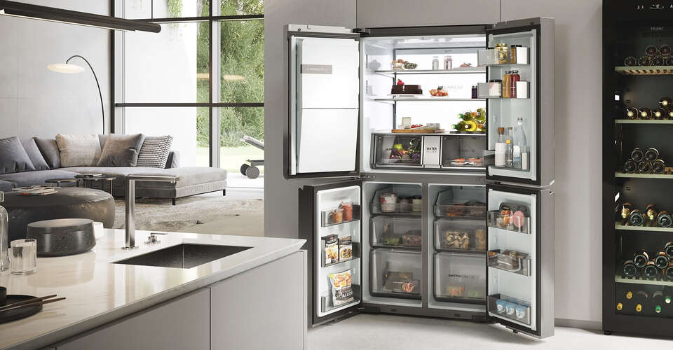 Haier, un frigo avec bloc-notes numérique intégré