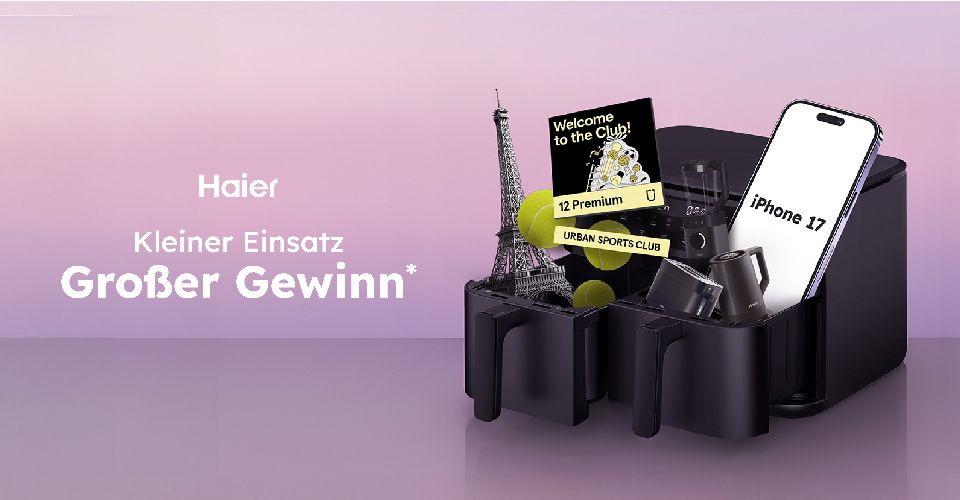 Haier Airfryer Gewinnspiel