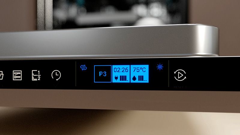 DotMatrix-Display: Intuitives Spülerlebnis
